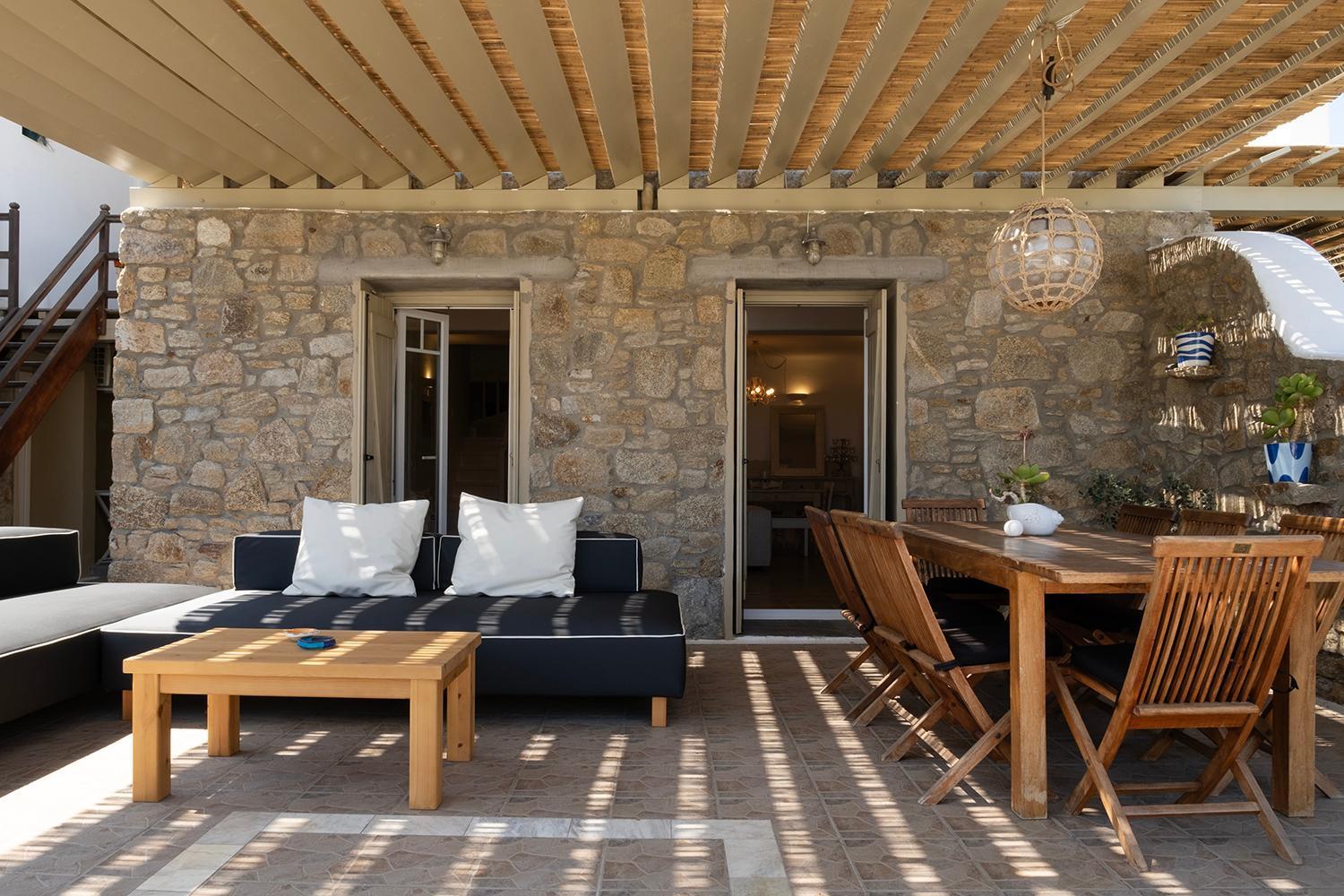 Baos Pool Villa Mykonos Town